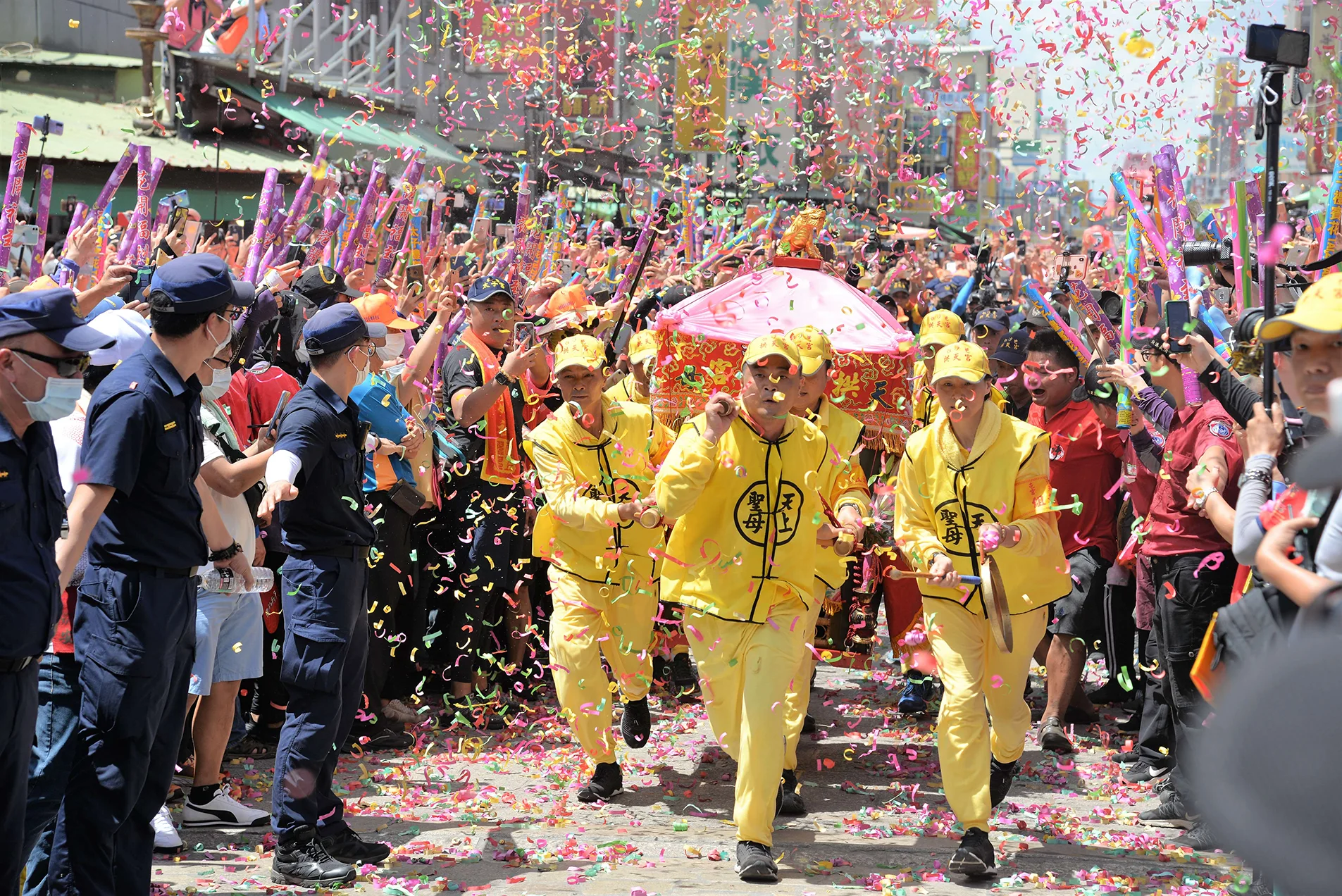 白沙屯媽祖進香祈福